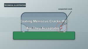 Coating Meniscus Cracks IPC: Are They Acceptable?