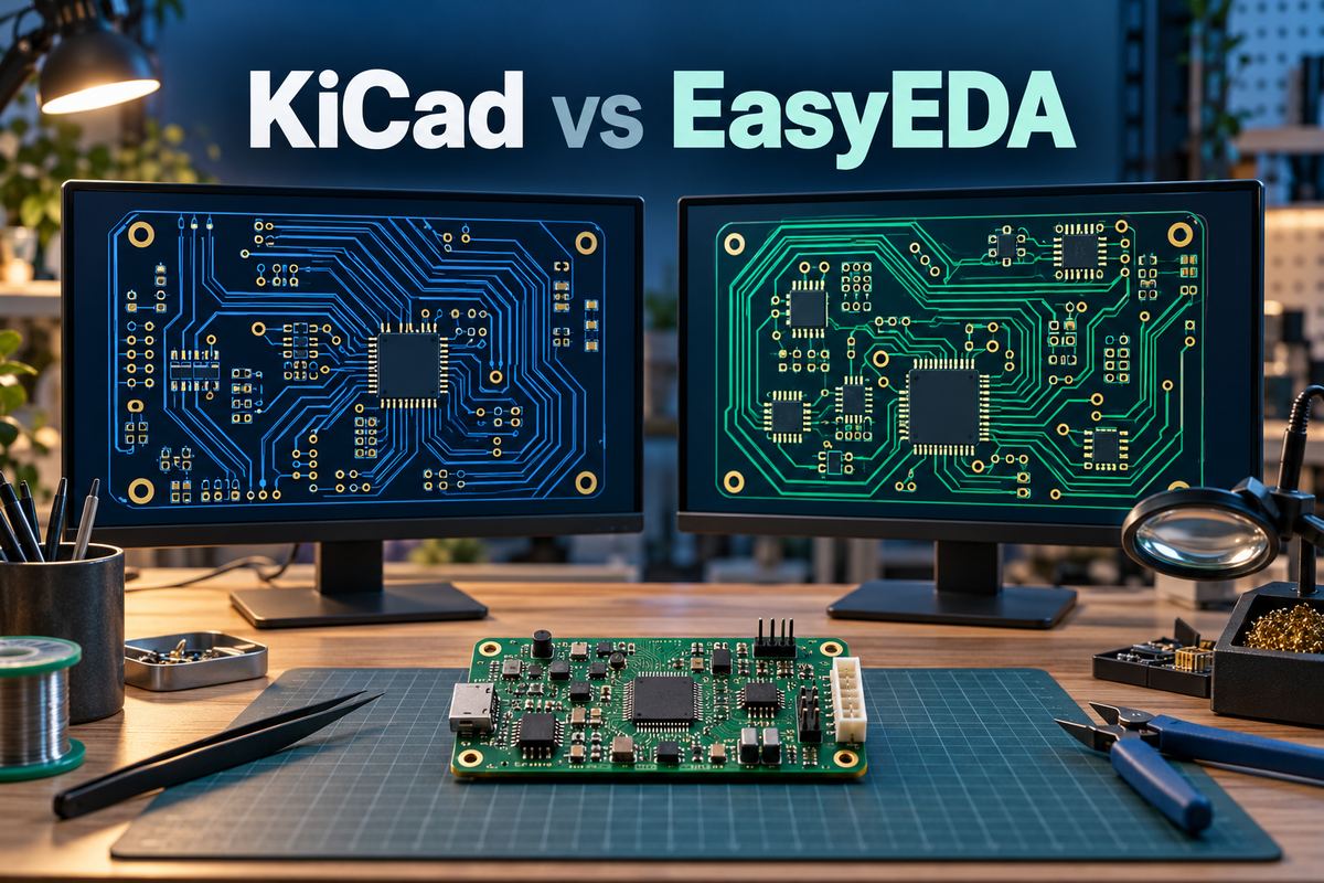 KiCad vs EasyEDA