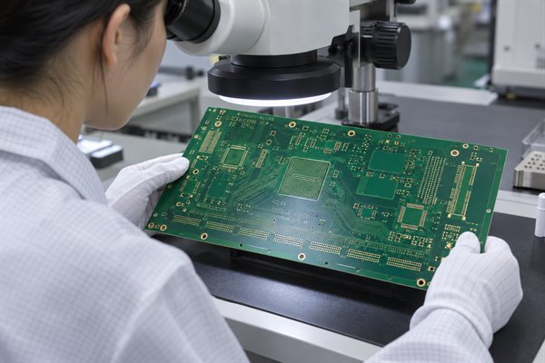 Bare network device PCB inspection and fabrication quality control