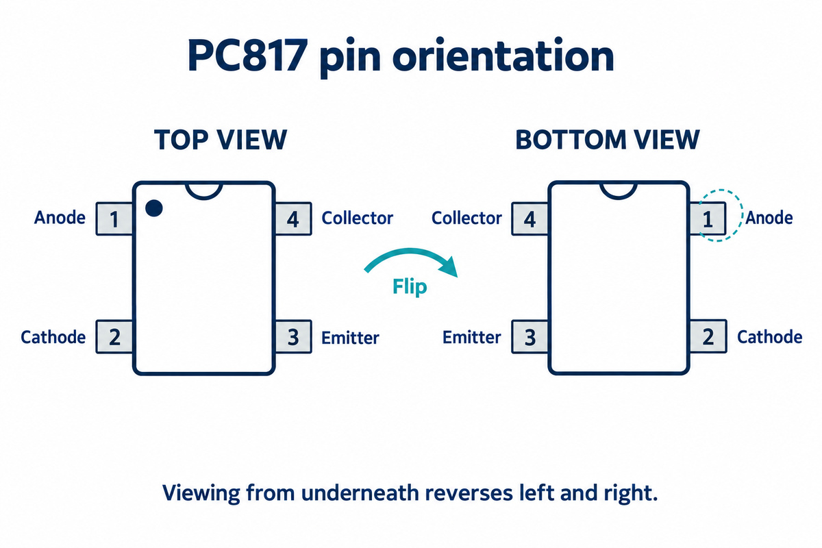 optocoupler pinout