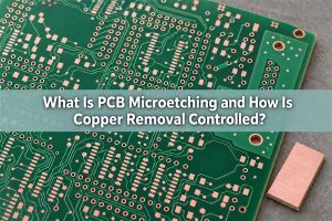 What Is PCB Microetching and How Is Copper Removal Controlled?