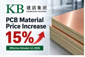 Kingboard PCB Material Price Increase 2026 | How to Control PCB Costs