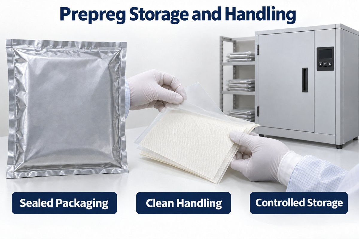 Sealed packaging, clean handling and controlled storage for RO4450T bonding sheets