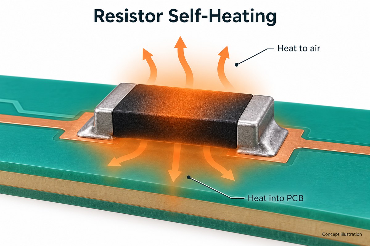 thick film resistor TCR