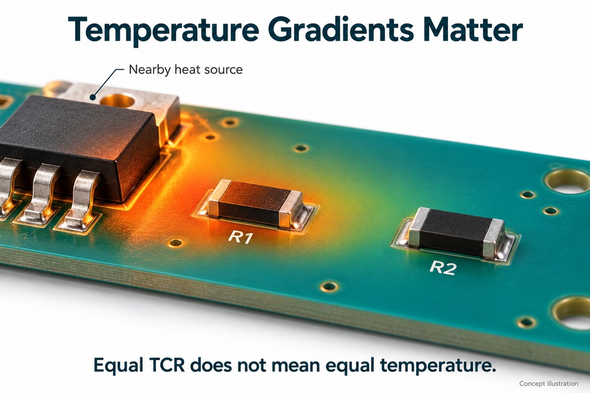 thick film resistor TCR