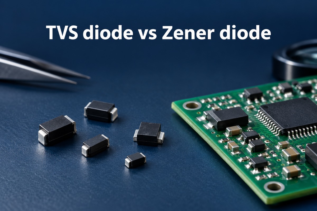 TVS diode vs Zener diode