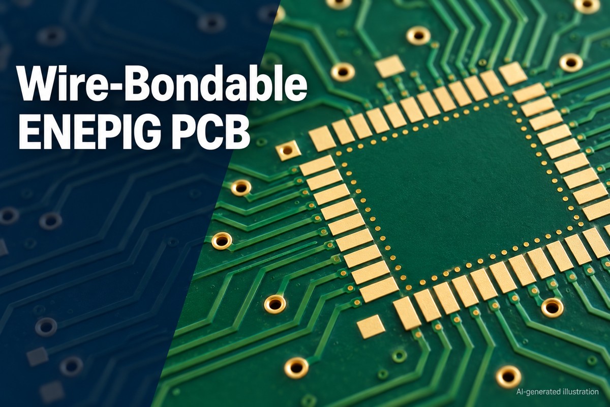 wire-bondable ENEPIG PCB