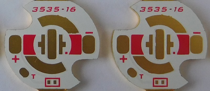 top and bottom view of finished SinkPAD board- in single piece